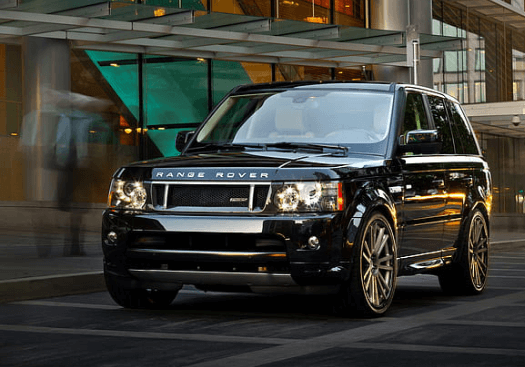 Black Range Rover Car