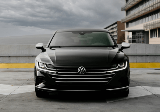 Black Volkswagen Passat Car
