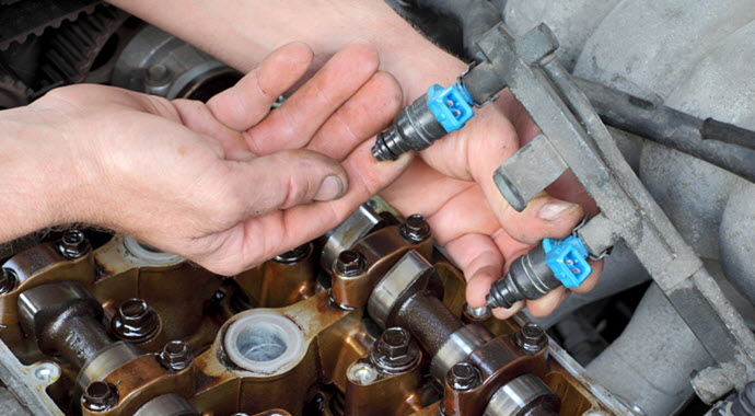 Land Rover Fuel Injector Check