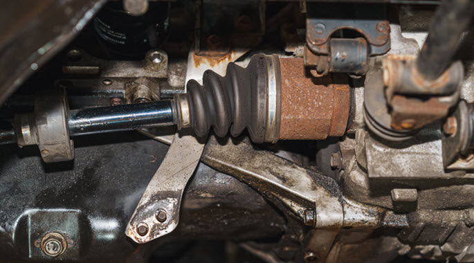 Volkswagen Half-Shaft Boot Inspection